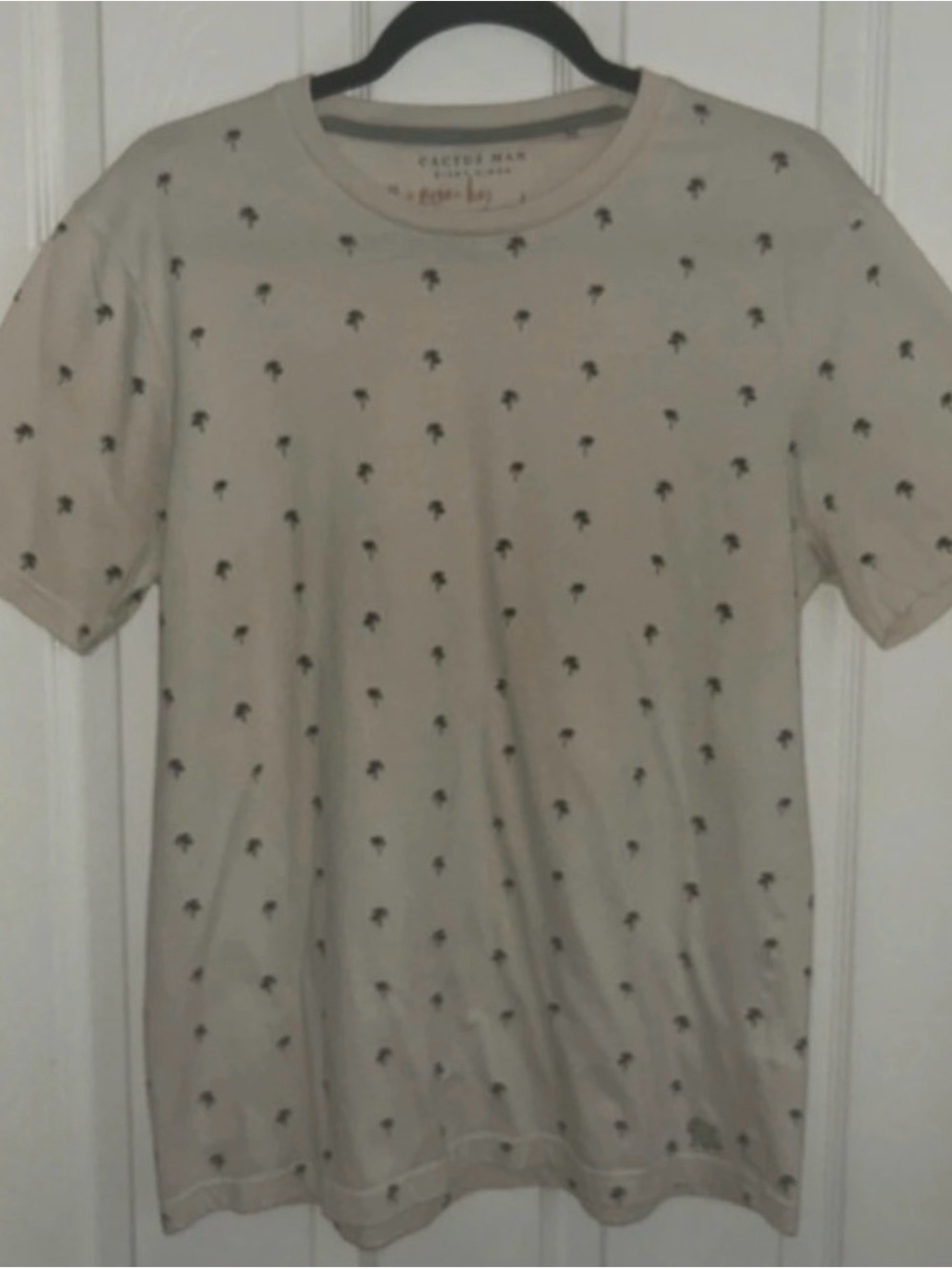Cactus Men’s Palm-Print Short Sleeve T-Shirt
